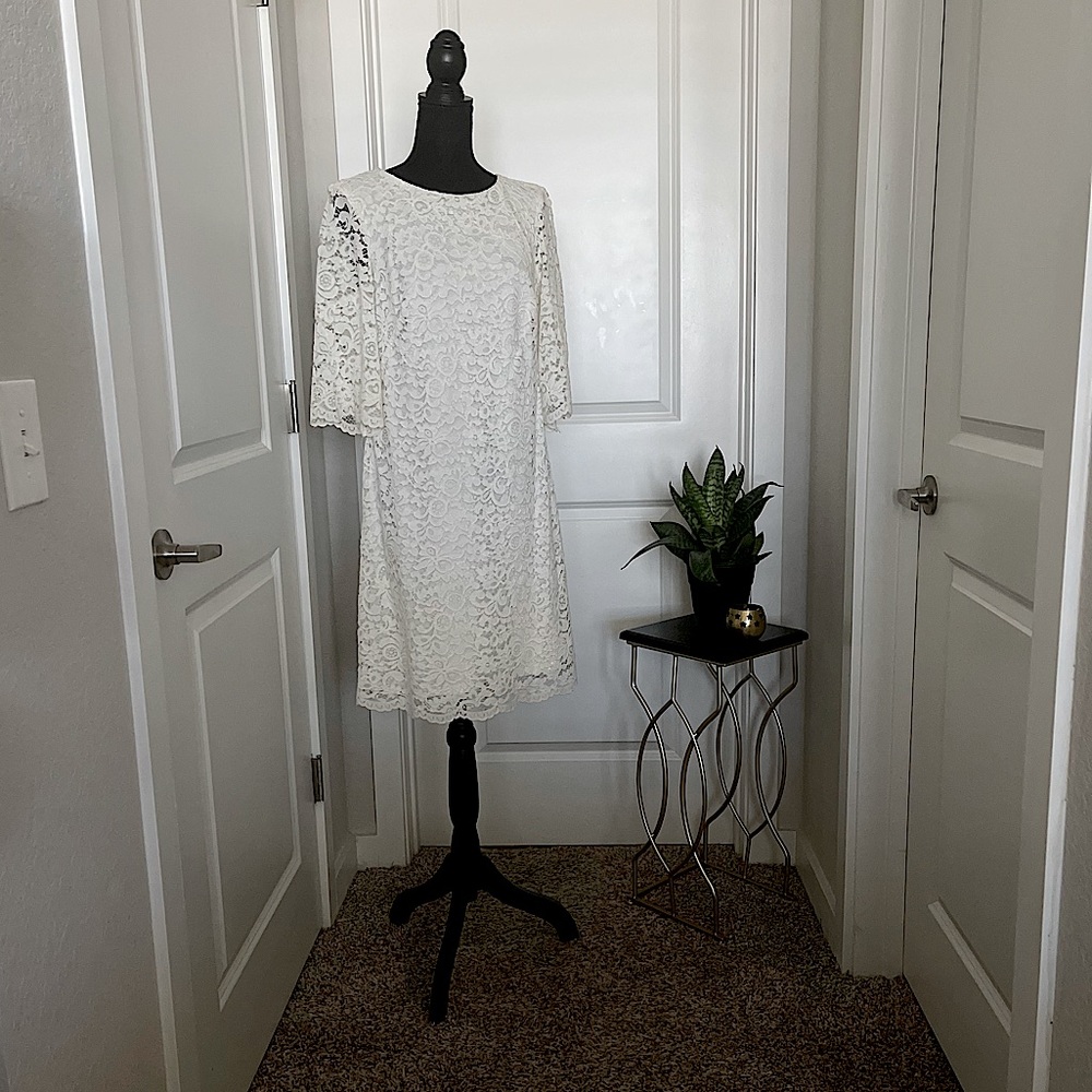 White Lace Dress